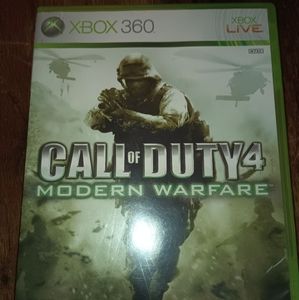 Two call of duty games for the Xbox 360